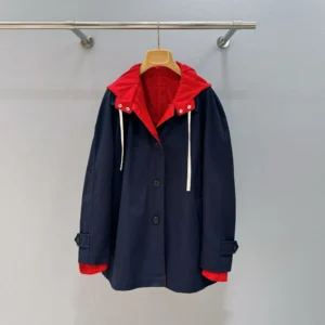 Miu Miu Women Double-Breasted Kid Mohair And Technical Pongé Jacket