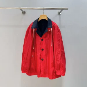Miu Miu Women Double-Breasted Kid Mohair And Technical Pongé Jacket