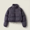 Miu Miu Women Technical Pongé Down Jacket ML1309158A