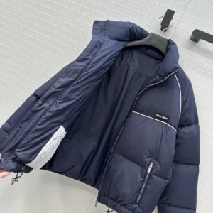 Miu Miu Women Technical Pongé Down Jacket ML1309158A