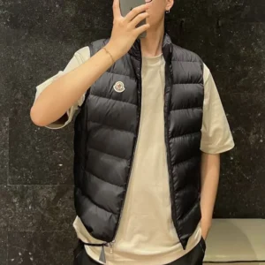 Moncler Men Rocoque Down Gilet-Black K20911A00003597YF999