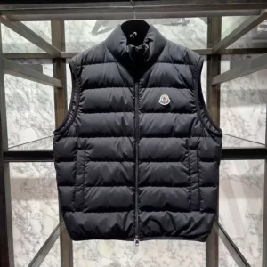 Moncler Men Rocoque Down Gilet-Black K20911A00003597YF999