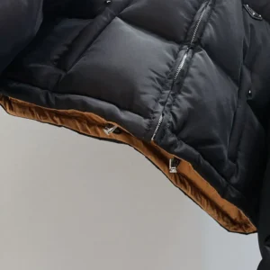 Prada Women Cropped Re-Nylon Down Jacket-Black 29D0561WQ8