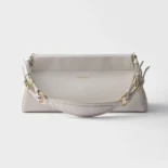Prada Women Enchaîné Medium Leather Bag-White 1BC2622HIA