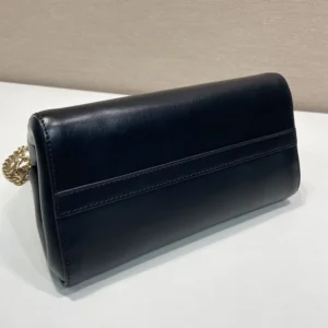 Prada Women Enchaîné Mini Leather Bag-Black 1BC2632HIA