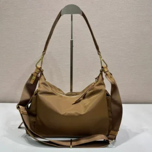 Prada Women Explore Large Re-Nylon Shoulder Bag With Flap 1BD391