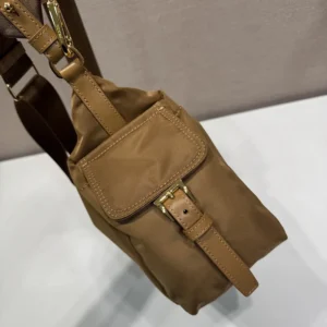 Prada Women Explore Large Re-Nylon Shoulder Bag With Flap 1BD391