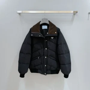 Prada Women Medium-Weight Compact Poplin Down Jacket 29229517IB
