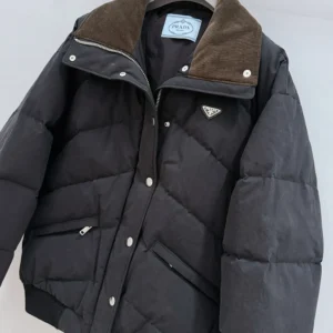 Prada Women Medium-Weight Compact Poplin Down Jacket 29229517IB