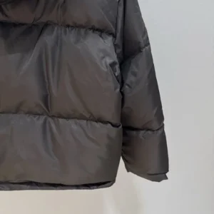 Prada Women Re-Nylon Down Jacket-Black 29B4081WQ8