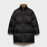 Prada Women Re-Nylon Down Jacket-Black 29D4081WQ8