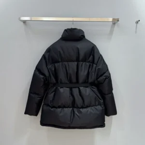 Prada Women Re-Nylon Down Jacket-Black 29D4081WQ8