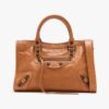 Balenciaga Women Le City Small Bag Metallized in Brown 12 Balenciaga Women Le City Small Bag Metallized in Brown
