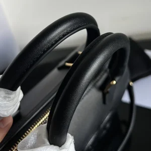 Celine Women Small Boston in Smooth Calfskin-Black 113773DU3