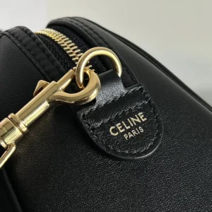 Celine Women Small Boston in Smooth Calfskin-Black 113773DU3
