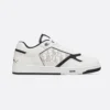 Dior Unisex B27 Uptown Low-Top Sneaker White and Black Smooth Calfskin H069