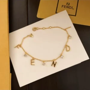 Fendi Women Forever Fendi Gold-colored Bracelet