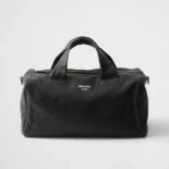 Prada Unisex Nappa Leather Duffle Bag-Black 2VC045