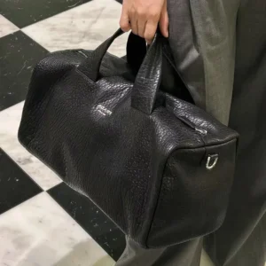 Prada Unisex Nappa Leather Duffle Bag-Black 2VC045