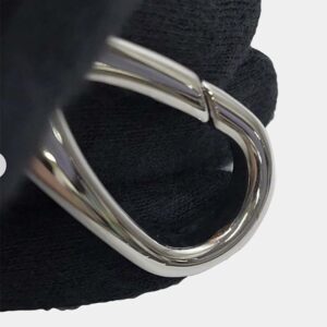 Prada Women Shoulder Strap with Silver-tone Hardware and Embroidered Logo