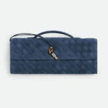 Bottega Veneta Women Andiamo Clutch-Navy 741511V60F14033