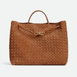 Bottega Veneta Women Large Andiamo-Brown 766019V1QE62598