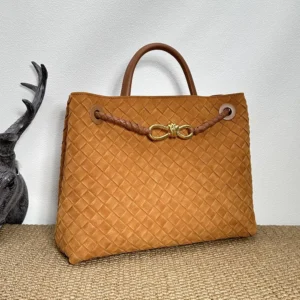 Bottega Veneta Women Large Andiamo-Brown 766019V1QE62598
