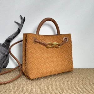 Bottega Veneta Women Small Andiamo-Brown 766014V1QE62598