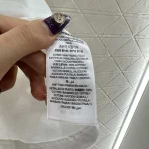 Burberry Women EKD Check Cotton T-shirt-White 81161611