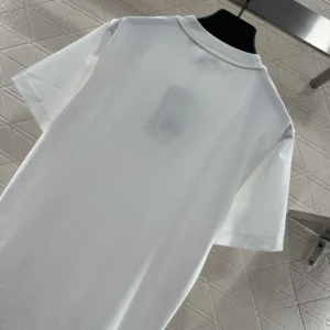 Burberry Women EKD Check Cotton T-shirt-White 81161611