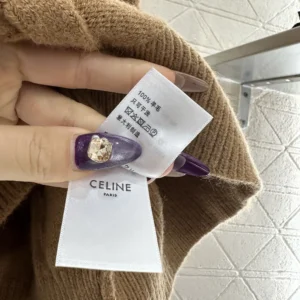Celine Men Crewneck Sweater In Chains Cashmere RY0MF0Y51