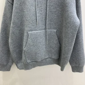 Celine Men Hooded Sweater in Cashmere RY0QZ0X73
