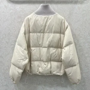 Celine Men Puffer Jacket In Light Nylon-Beige RV0VN0T69