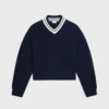 Celine Men V-Neck Sweater in Cashmere RY0RC0V09
