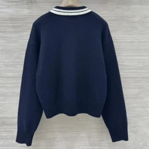 Celine Men V-Neck Sweater in Cashmere RY0RC0V09