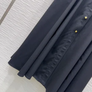 Celine Women Dress in Wool-Black RR0K20V86