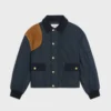 Celine Women Triomphe Jacket in Nylon RV0OT708N