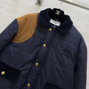 Celine Women Triomphe Jacket in Nylon RV0OT708N