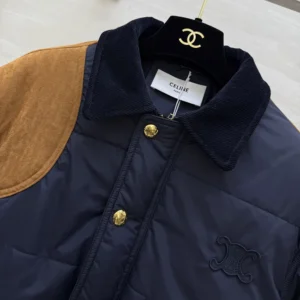 Celine Women Triomphe Jacket in Nylon RV0OT708N