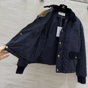 Celine Women Triomphe Jacket in Nylon RV0OT708N