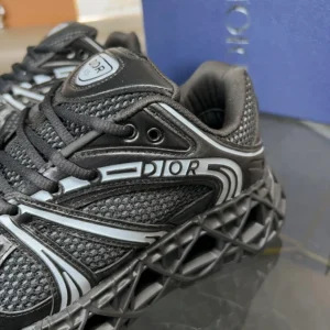 Dior Men B35 NXXT Sneaker Black Technical Fabric and Black Technical Mesh