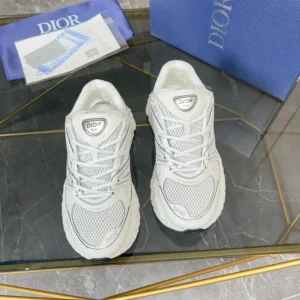 Dior Men B35 NXXT Sneaker White Technical Fabric and White Technical Mesh