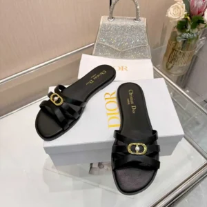 Dior Women 30M Slide Black Calfskin KCO520CFY