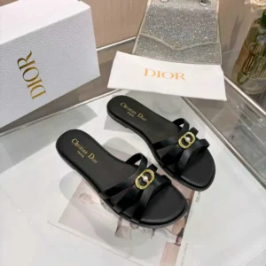 Dior Women 30M Slide Black Calfskin KCO520CFY
