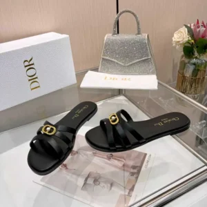 Dior Women 30M Slide Black Calfskin KCO520CFY