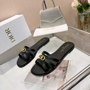 Dior Women 30M Slide Black Calfskin KCO520CFY