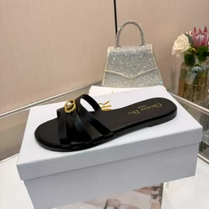 Dior Women 30M Slide Black Calfskin KCO520CFY
