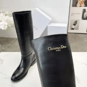 Dior Women D-Town Boot Black Supple Calfskin