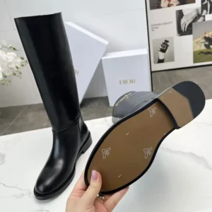 Dior Women D-Town Boot Black Supple Calfskin