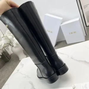 Dior Women D-Town Boot Black Supple Calfskin